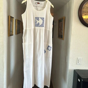 Carolina Clothing Co cotton summer dress size Med EUC